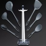 LMK027 Household Kitchen Utensil 6 Pieces Kitchenware Silicone Kitchenware Set Kitchen Cooking Tools